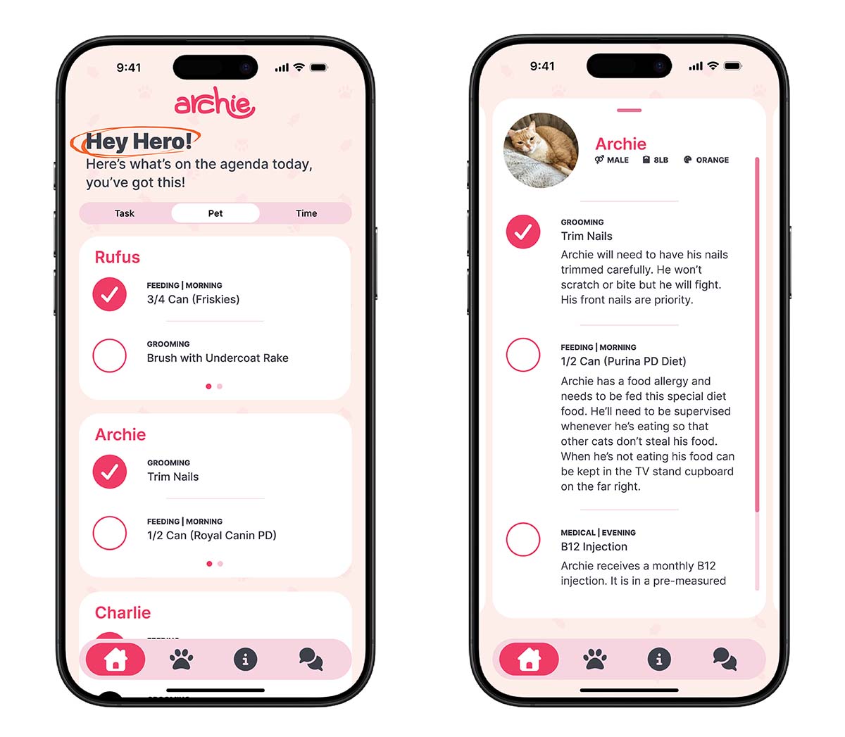 Card and Expanded Card views next to each other.