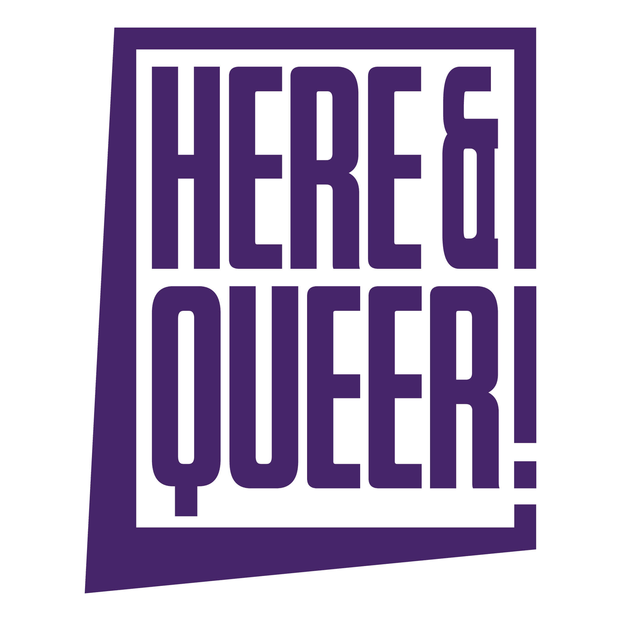 Here & Queer Logo
