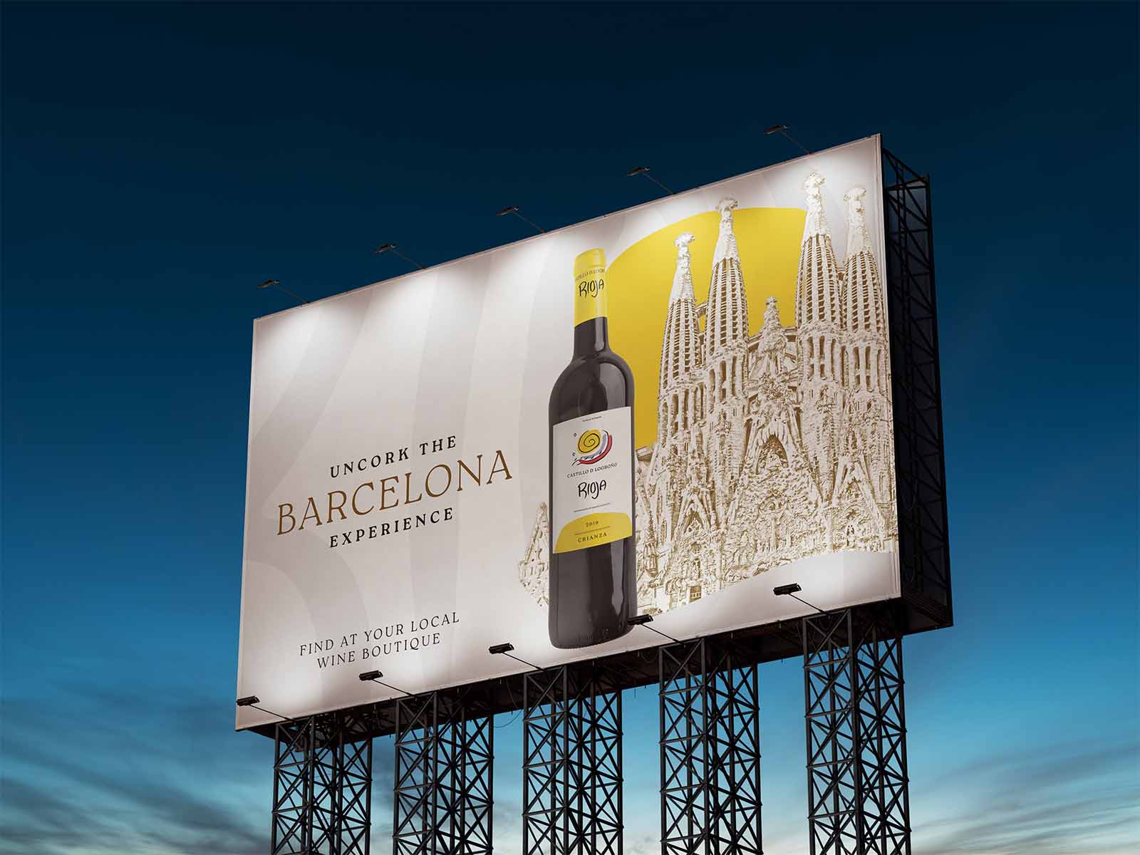 Castillo de Logrono billboard